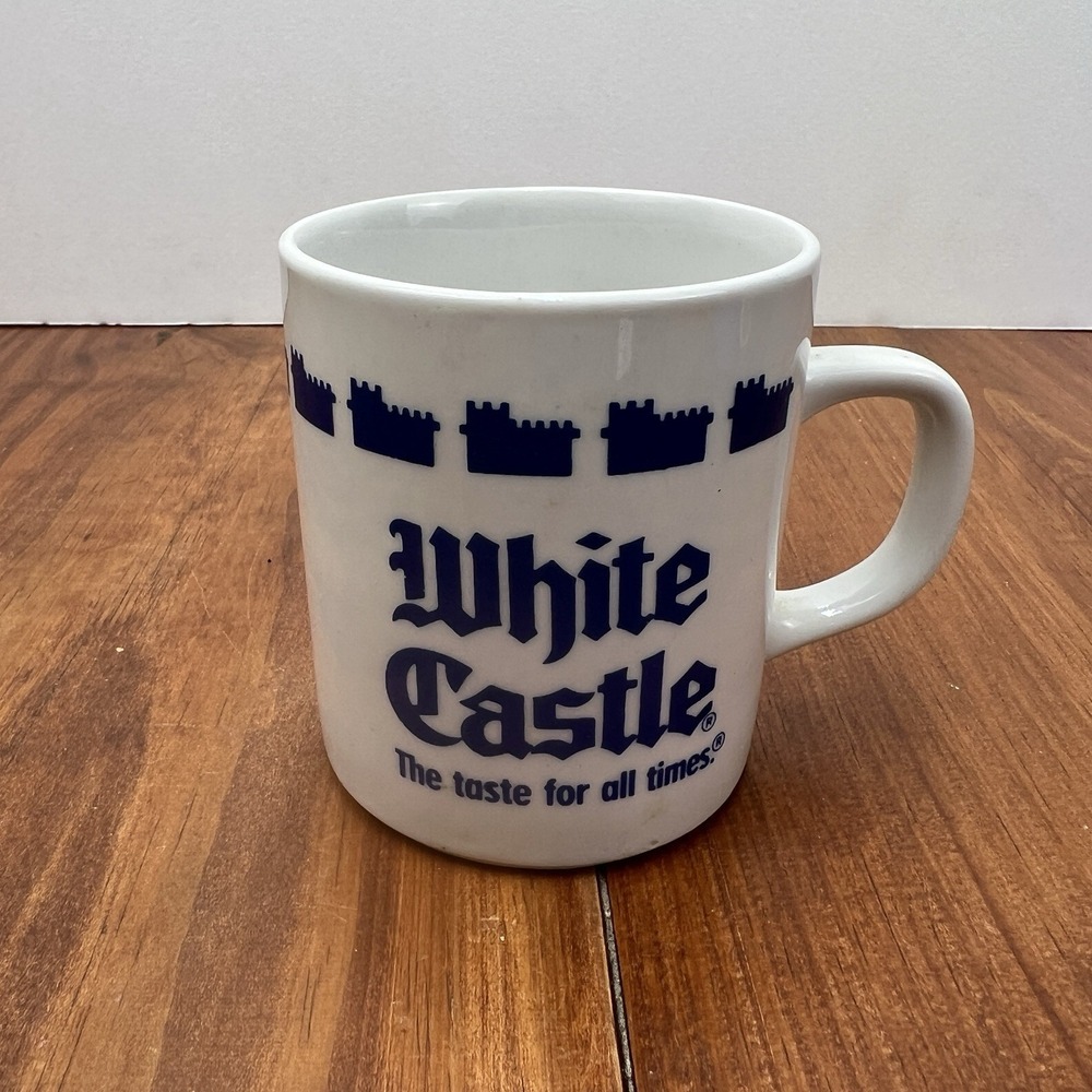 White Castle 1990 Coffee Mug System Inc. VTG Diner Fast food Souvenir